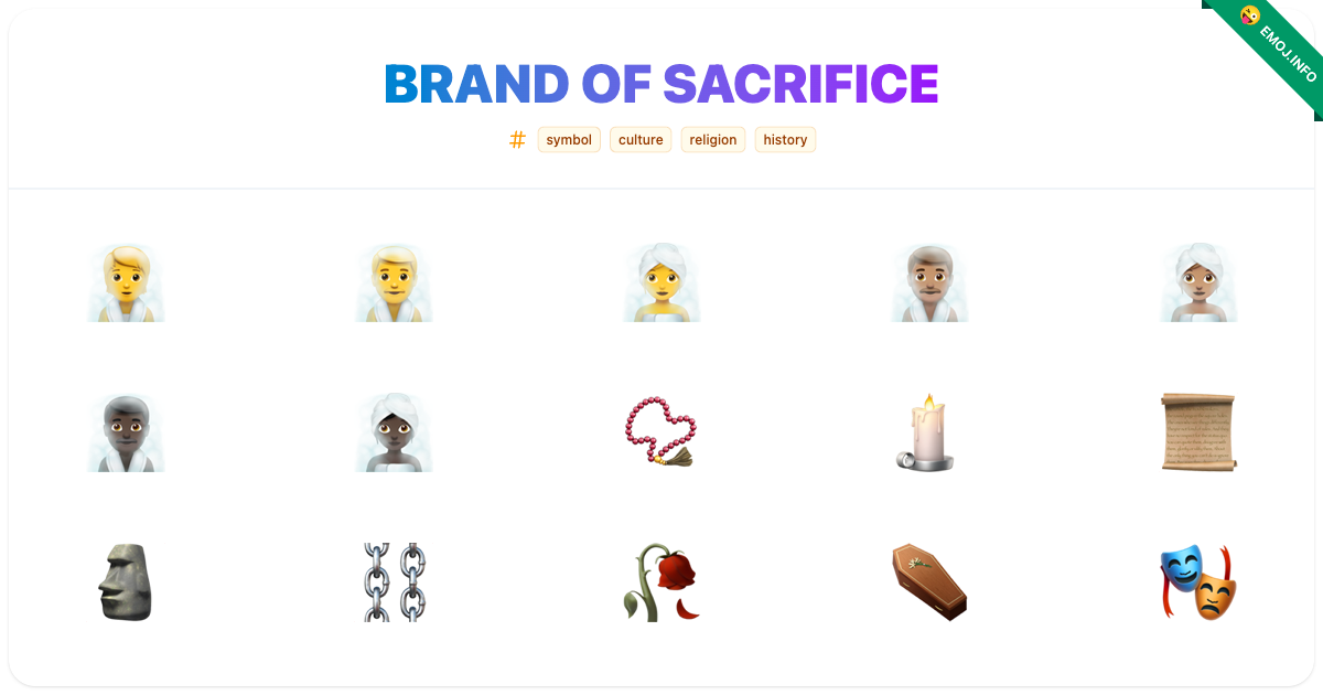 Brand Of Sacrifice Emojis 🧖 🧖♂️ 🧖♀️ | Meaning, Copy & Paste