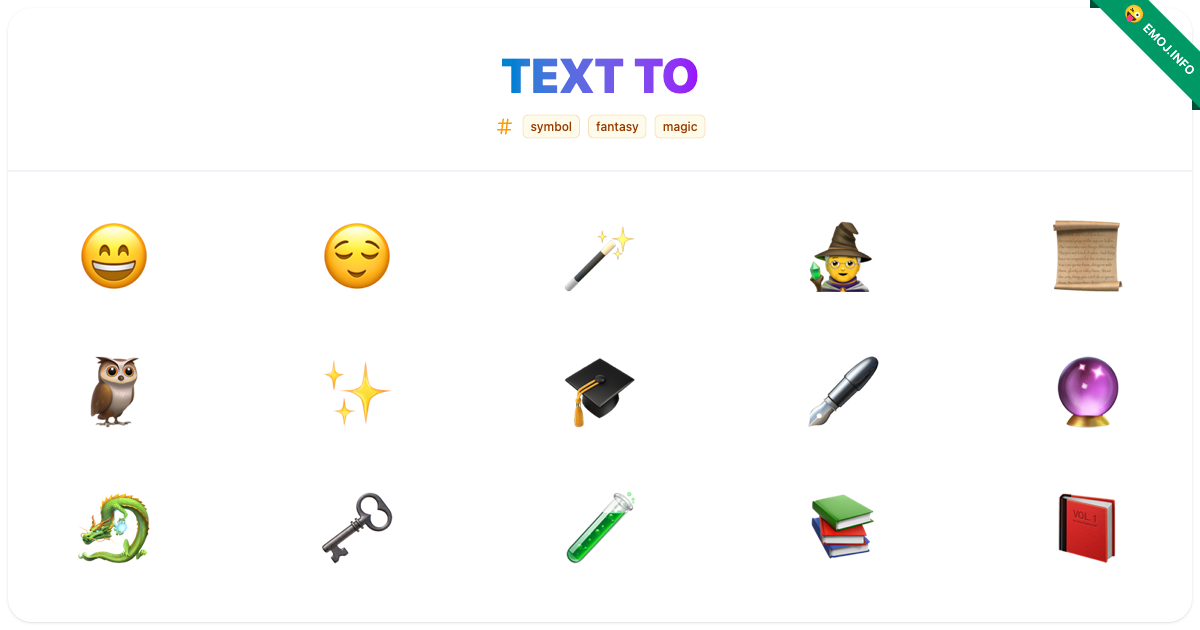 Text to emojis meaning copy paste