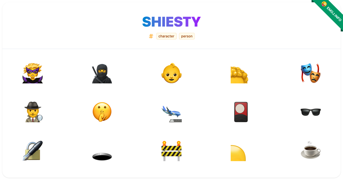 Shiesty Emojis π¦Ή π₯· πΆ | Meaning, Copy & Paste