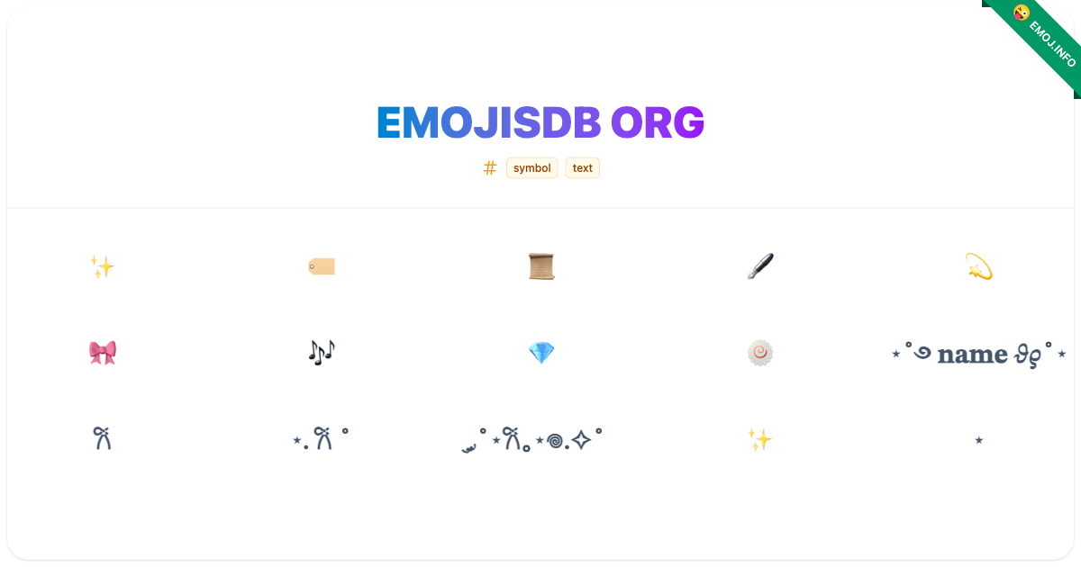 Emojisdb Org Emojis 🏷️ 📜 | Meaning, Copy & Paste